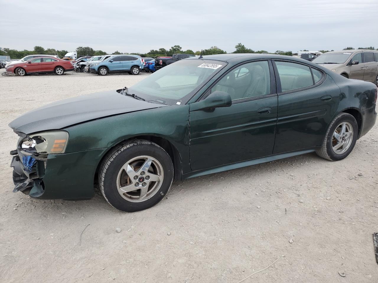 2004 Pontiac Grand Prix green null gas 2G2WS522941134228 photo #1