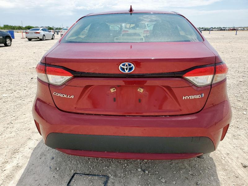  TOYOTA COROLLA 2022 Красный