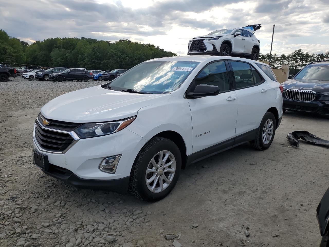 2018 Chevrolet Equinox Ls VIN: 2GNAXREV9J6326999 Lot: 70911225