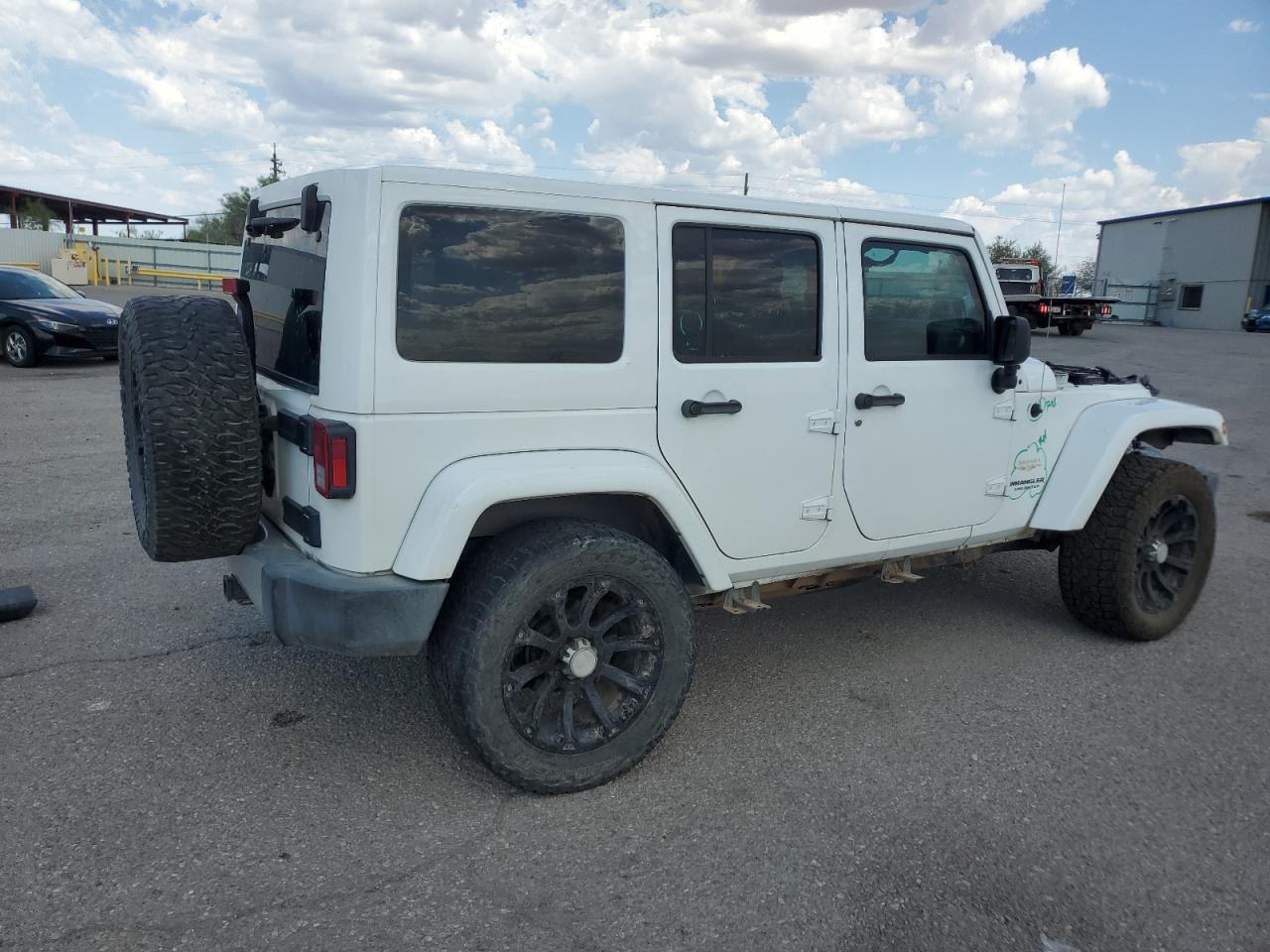 2015 Jeep Wrangler Unlimited Sahara white null flexible 1C4BJWEG3FL507285 photo #4