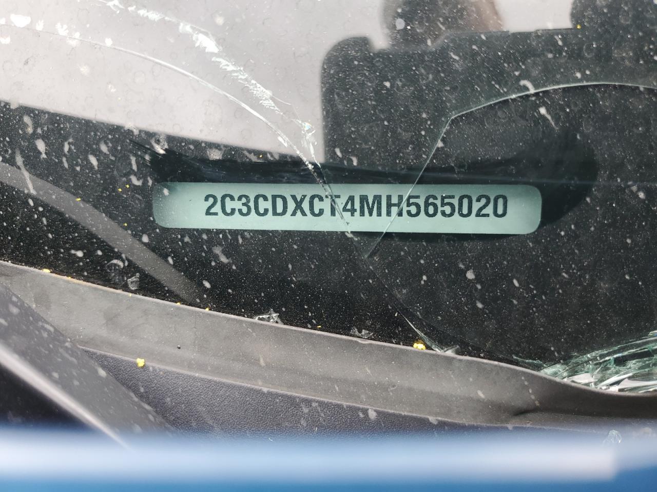 2021 Dodge Charger R/T VIN: 2C3CDXCT4MH565020 Lot: 69294655