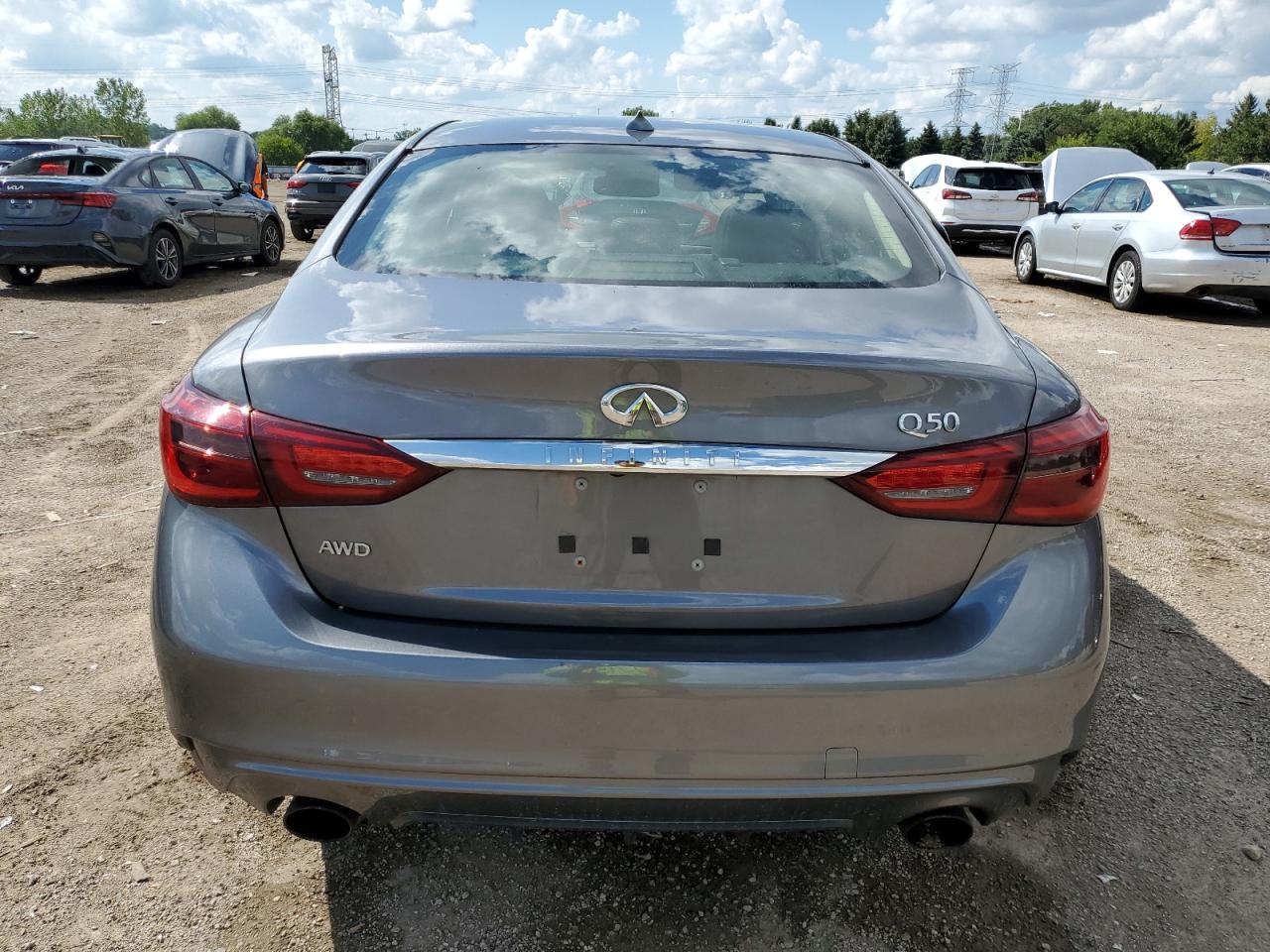 2019 Infiniti Q50 Luxe VIN: JN1EV7AR6KM550329 Lot: 70839775