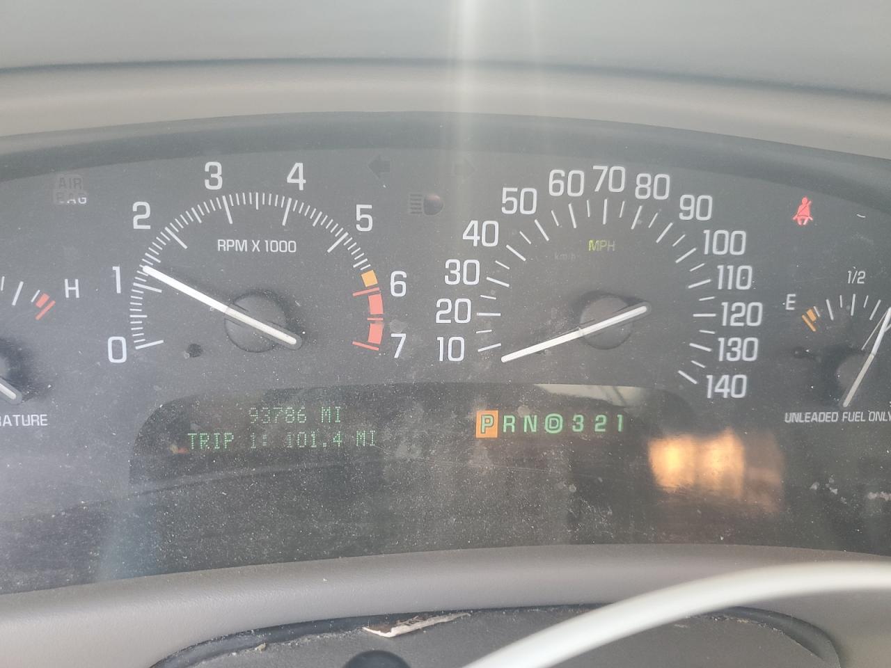 2000 Buick Park Avenue VIN: 1G4CW52K8Y4153278 Lot: 66964685