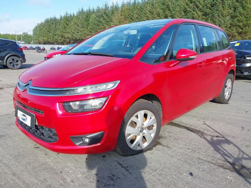 2016 CITROEN C4 GRD PICASSO VTR+ BLUEH 1.6 BLUEHDI VTR+ 5DR EAT6 for sale at Copart WHITBURN