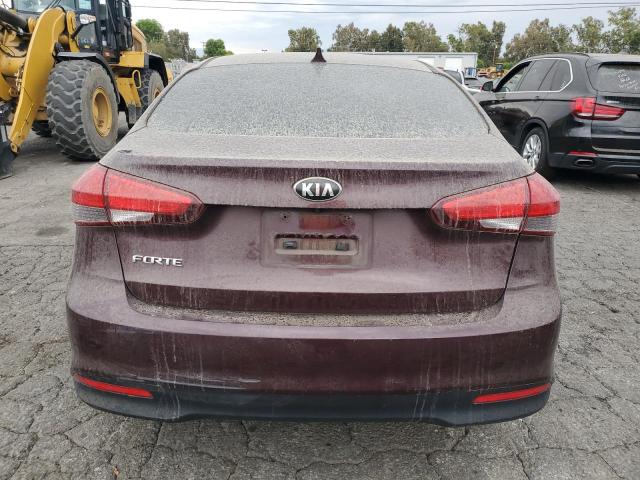 KIA FORTE 2017 Burgundy