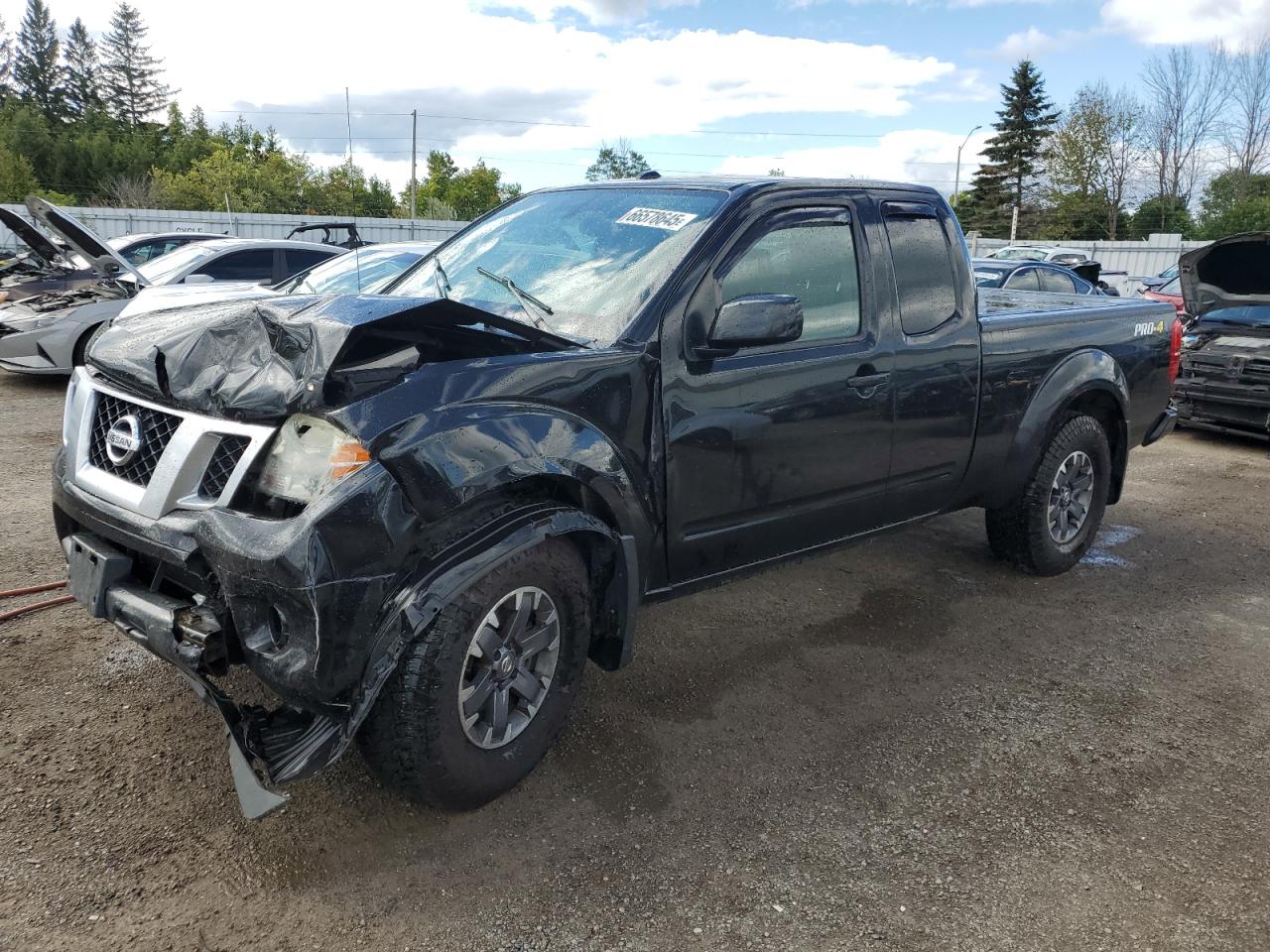 2015 Nissan Frontier Sv black null gas 1N6AD0CW2FN724418 photo #1