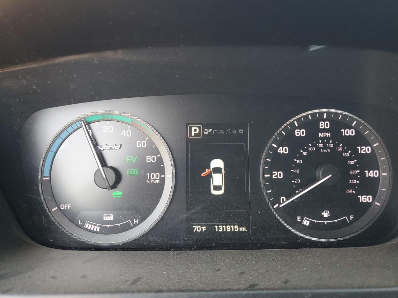 2016 Hyundai Sonata Hybrid VIN: KMHE34L10GA027322 Lot: 68569185