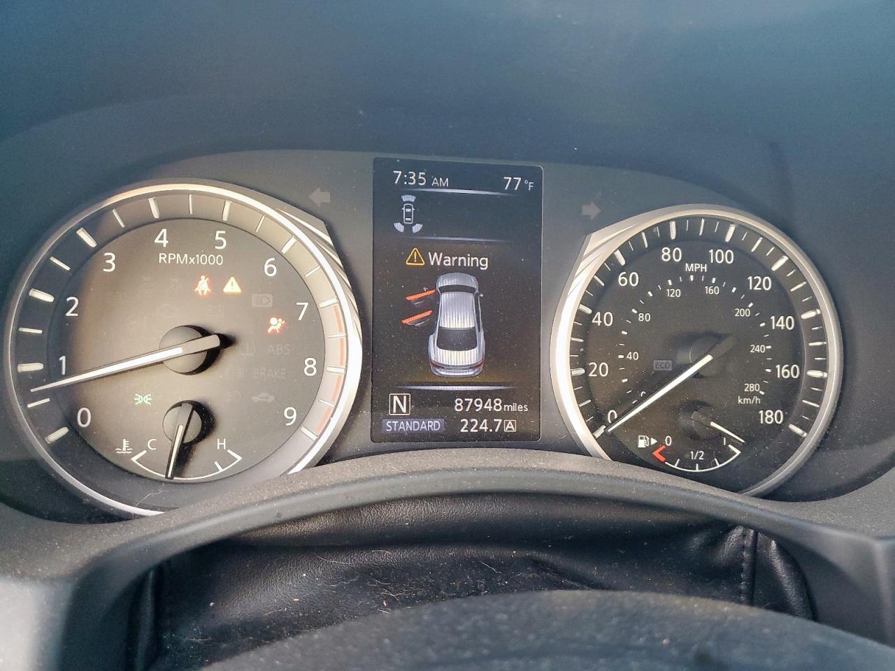 2018 Infiniti Q50 Luxe VIN: JN1EV7AR9JM443547 Lot: 70888865