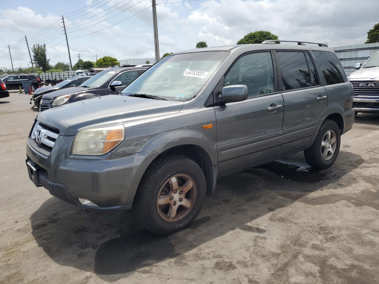 2007 Honda Pilot Exl VIN: 5FNYF18737B004340 Lot: 68283885