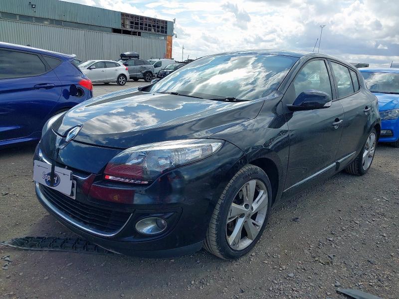 2013 RENAULT MEGANE DYNAMIQUE TOMTOM for sale at Copart PETERLEE