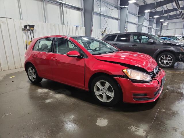  VOLKSWAGEN GOLF 2017 Красный