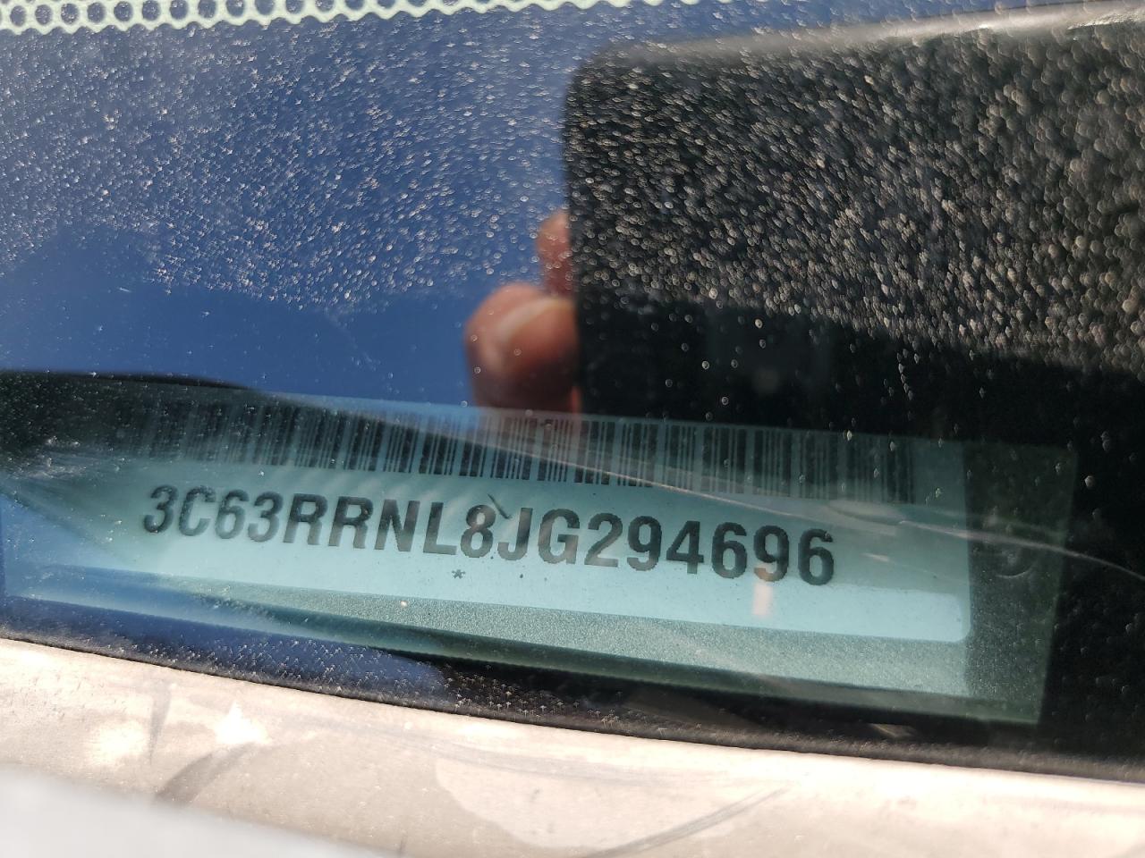 2018 Ram 3500 Longhorn VIN: 3C63RRNL8JG294696 Lot: 68350555