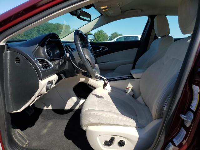 CHRYSLER 200 2015 Czerwony