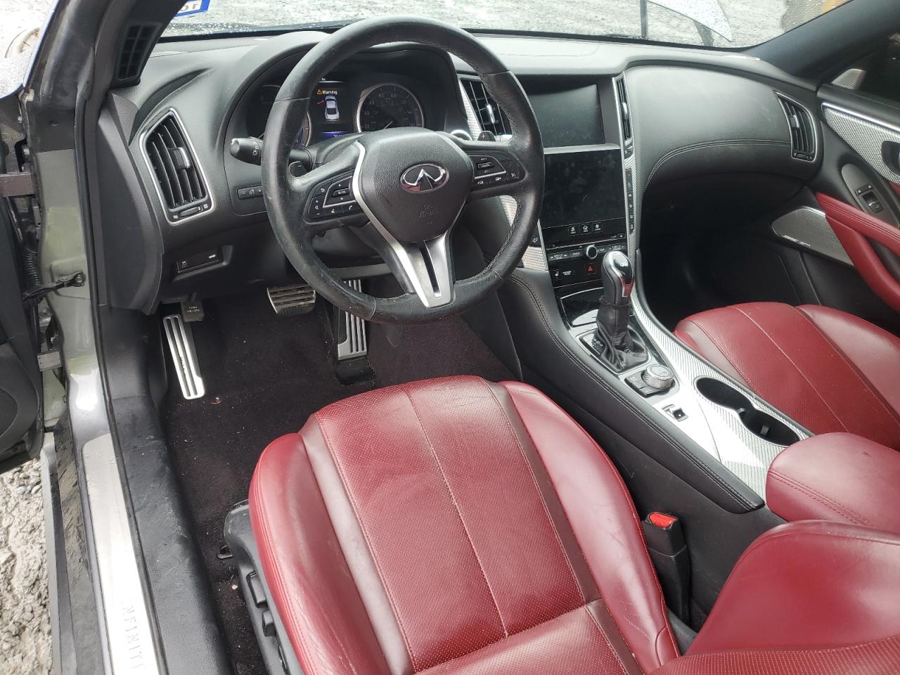 2018 Infiniti Q60 Red Sport 400 VIN: JN1FV7EK7JM530610 Lot: 67871765