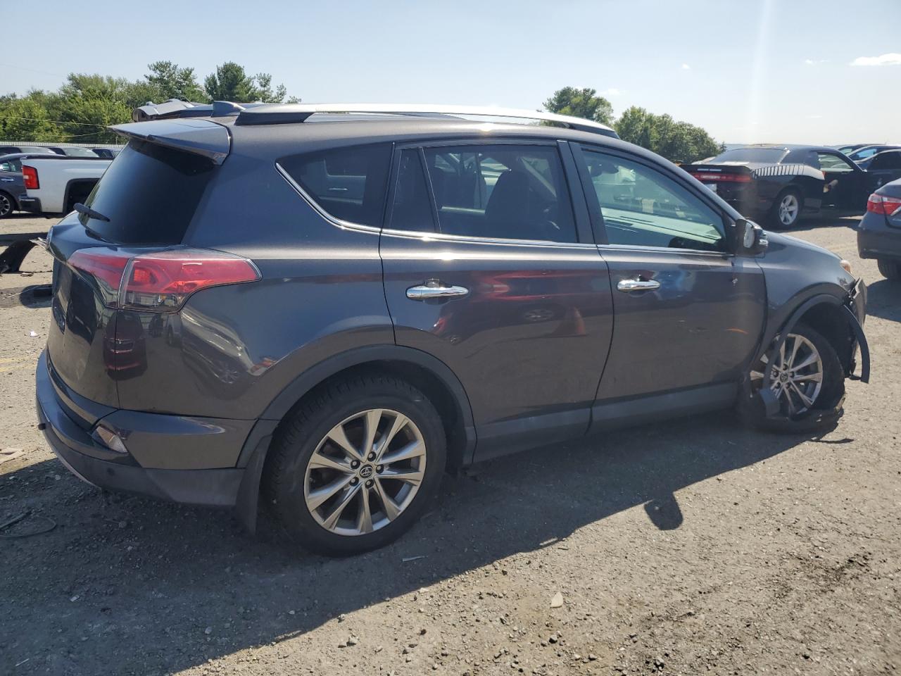 2017 Toyota Rav4 Limited grey null gas 2T3DFREV0HW656800 photo #4