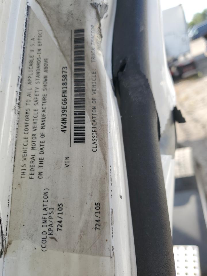 2015 Volvo Vn Vnl VIN: 4V4N39EG6FN185873 Lot: 70272875