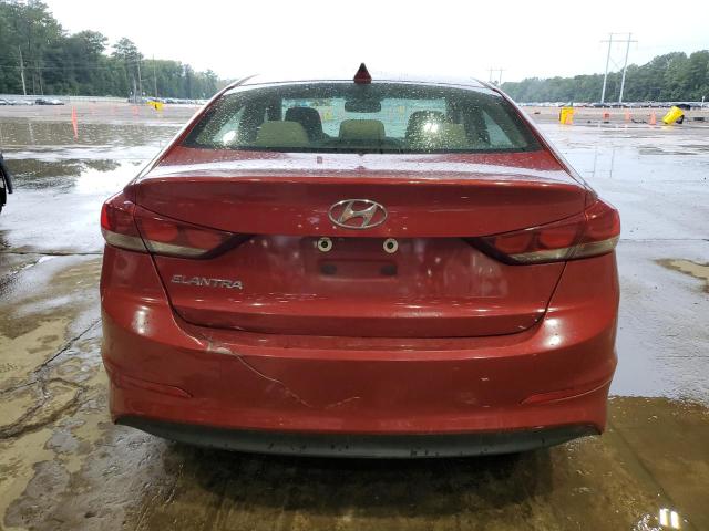  HYUNDAI ELANTRA 2018 Красный