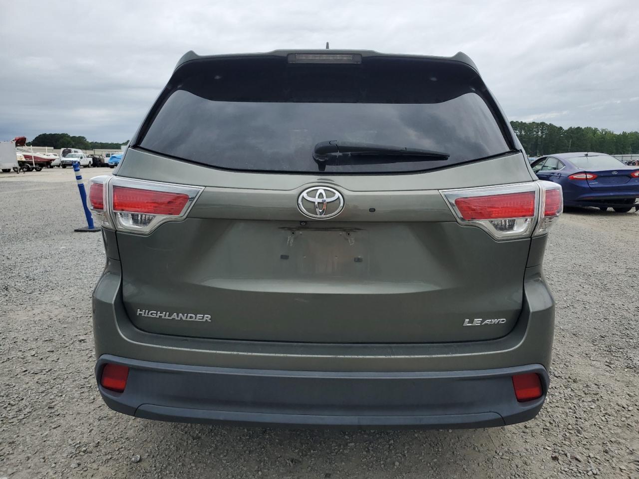 2014 Toyota Highlander Le VIN: 5TDBKRFH4ES053275 Lot: 67632765