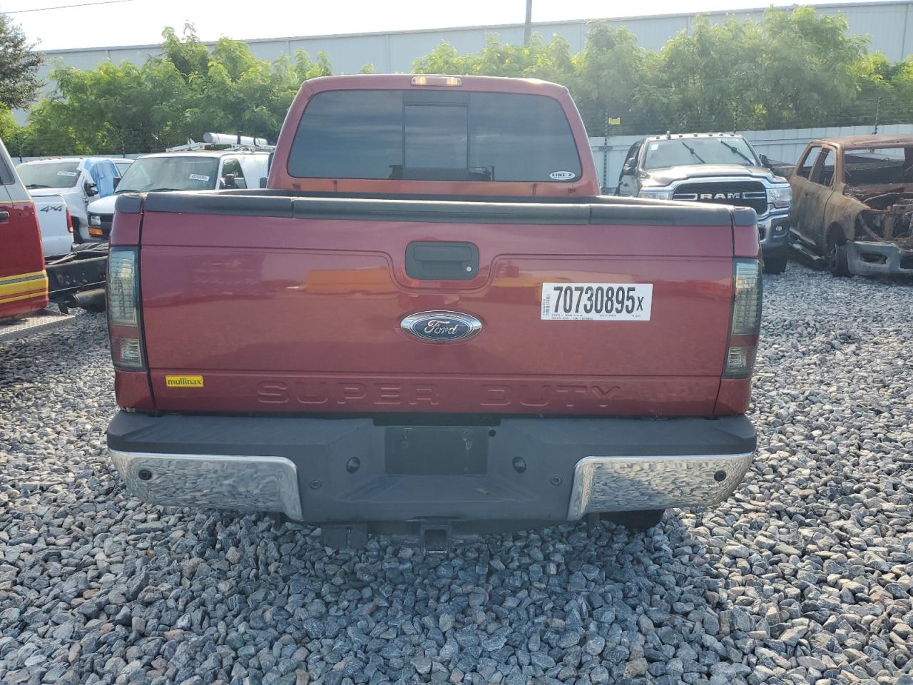 2013 Ford F250 Super Duty VIN: 1FT7W2BT1DEB27641 Lot: 70730895