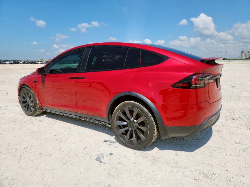  TESLA MODEL X 2023 Czerwony