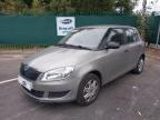 2010 SKODA FABIA S 6V for sale at Copart ST HELENS