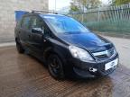 2013 VAUXHALL ZAFIRA EXC for sale at Copart CHESTER