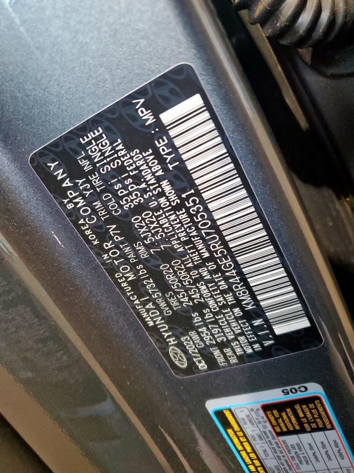 2024 Hyundai Palisade Sel Premium VIN: KM8R44GE5RU705351 Lot: 68792735