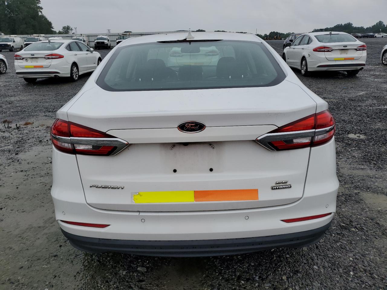 2020 Ford Fusion Se VIN: 3FA6P0LU1LR195735 Lot: 54027355
