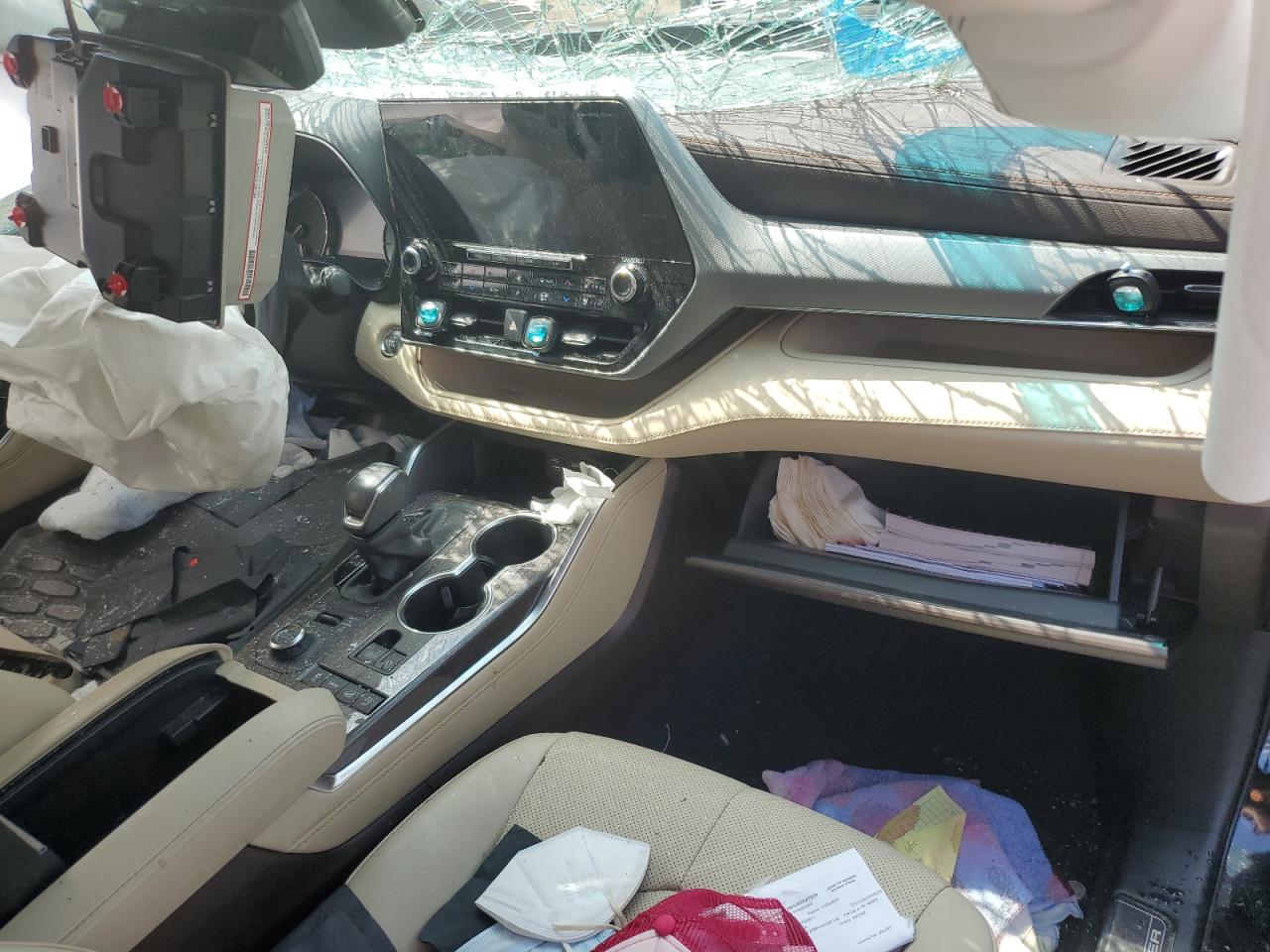 2022 Toyota Highlander Platinum VIN: 5TDFZRBH1NS187146 Lot: 70086135