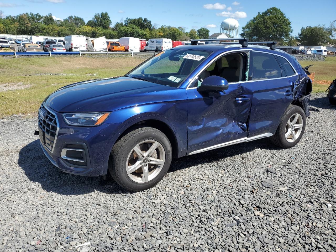 2021 Audi Q5 Premium blue null gas WA1AAAFY7M2114439 photo #1