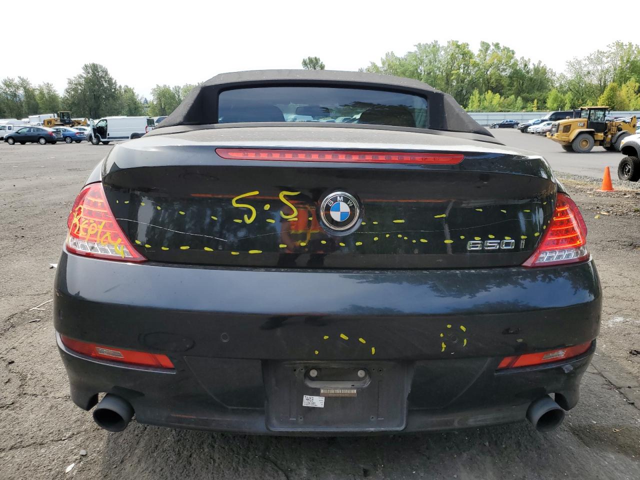 2009 BMW 650 I VIN: WBAEB53579CX64991 Lot: 69579365