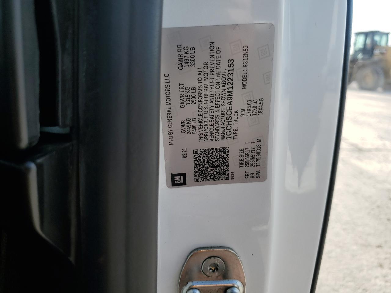 2021 Chevrolet Colorado Lt VIN: 1GCHSCEA9M1223153 Lot: 67749255