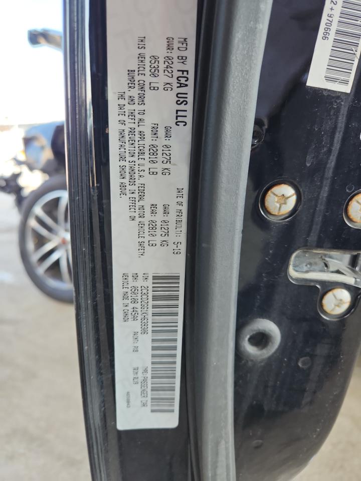 2019 Dodge Challenger Sxt VIN: 2C3CDZGG1KH639306 Lot: 67312555