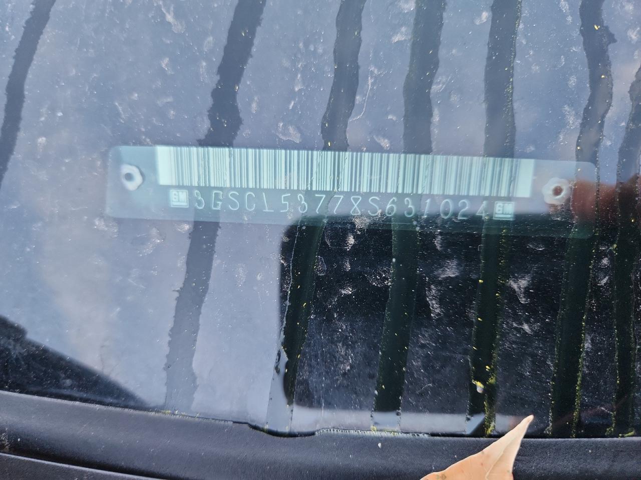 2008 Saturn Vue Xr VIN: 3GSCL53778S631024 Lot: 69873125