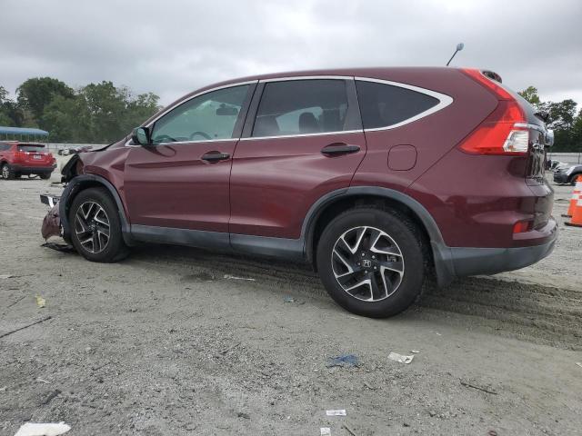 Паркетники HONDA CRV 2016 Бургунди