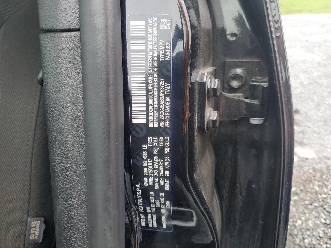 2018 Jeep Renegade Sport VIN: ZACCJBAB3JPH37257 Lot: 68155905