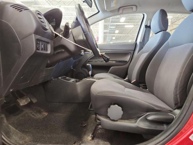  MITSUBISHI MIRAGE 2017 Czerwony