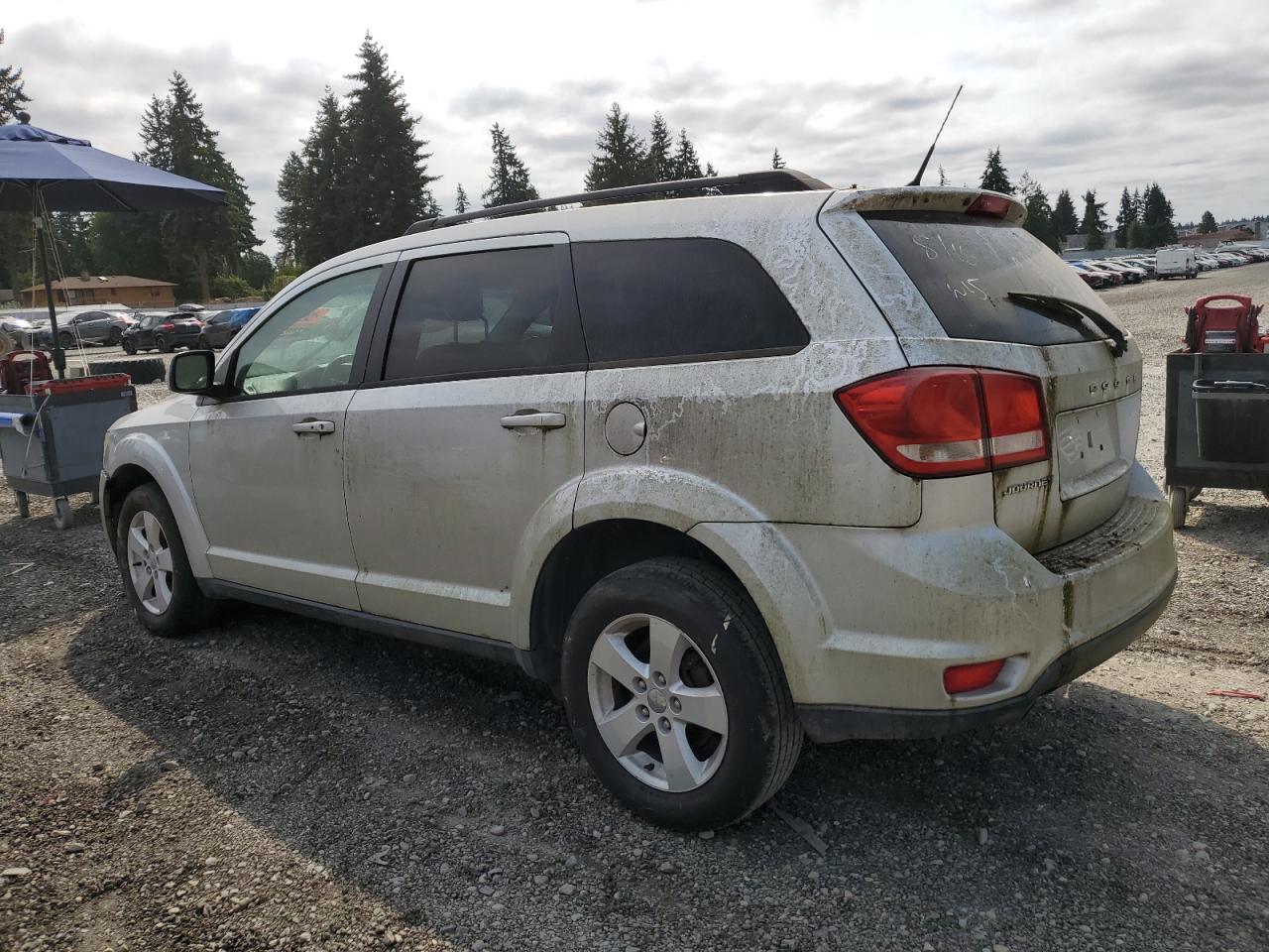 2011 Dodge Journey Mainstreet silver null flexible 3D4PG1FG8BT538250 photo #3