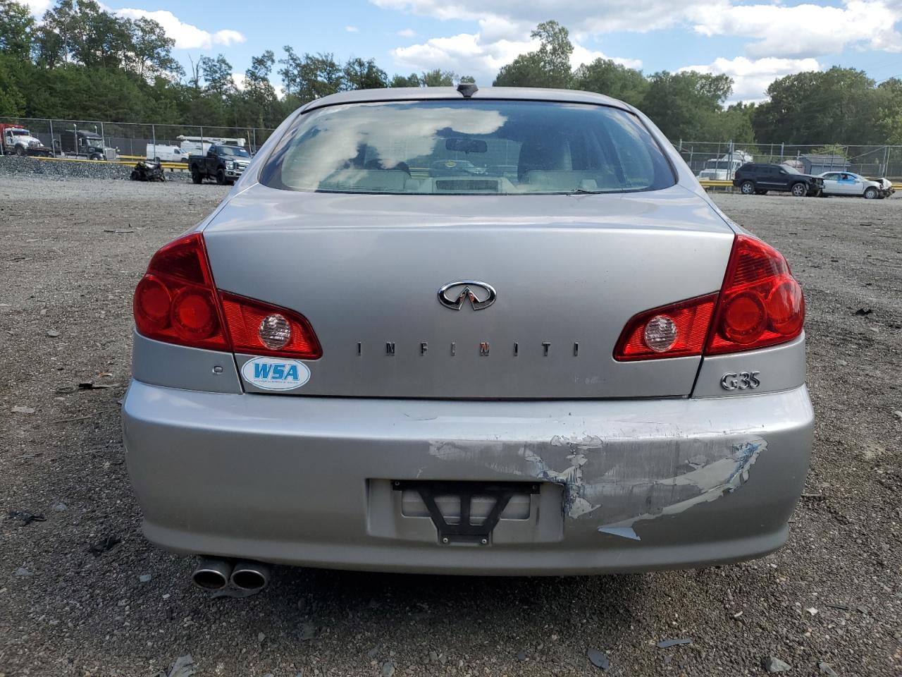 2005 Infiniti G35 VIN: JNKCV51E25M200494 Lot: 67996725