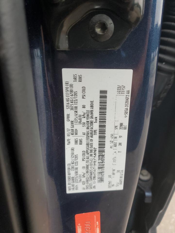 2017 Ford F350 Super Duty VIN: 1FT8W3AT1HEC54097 Lot: 70467365