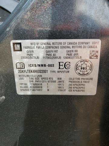 2017 GMC TERRAIN SLE  