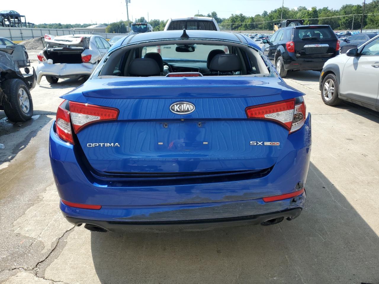 2012 Kia Optima Sx VIN: 5XXGR4A68CG071576 Lot: 69131295