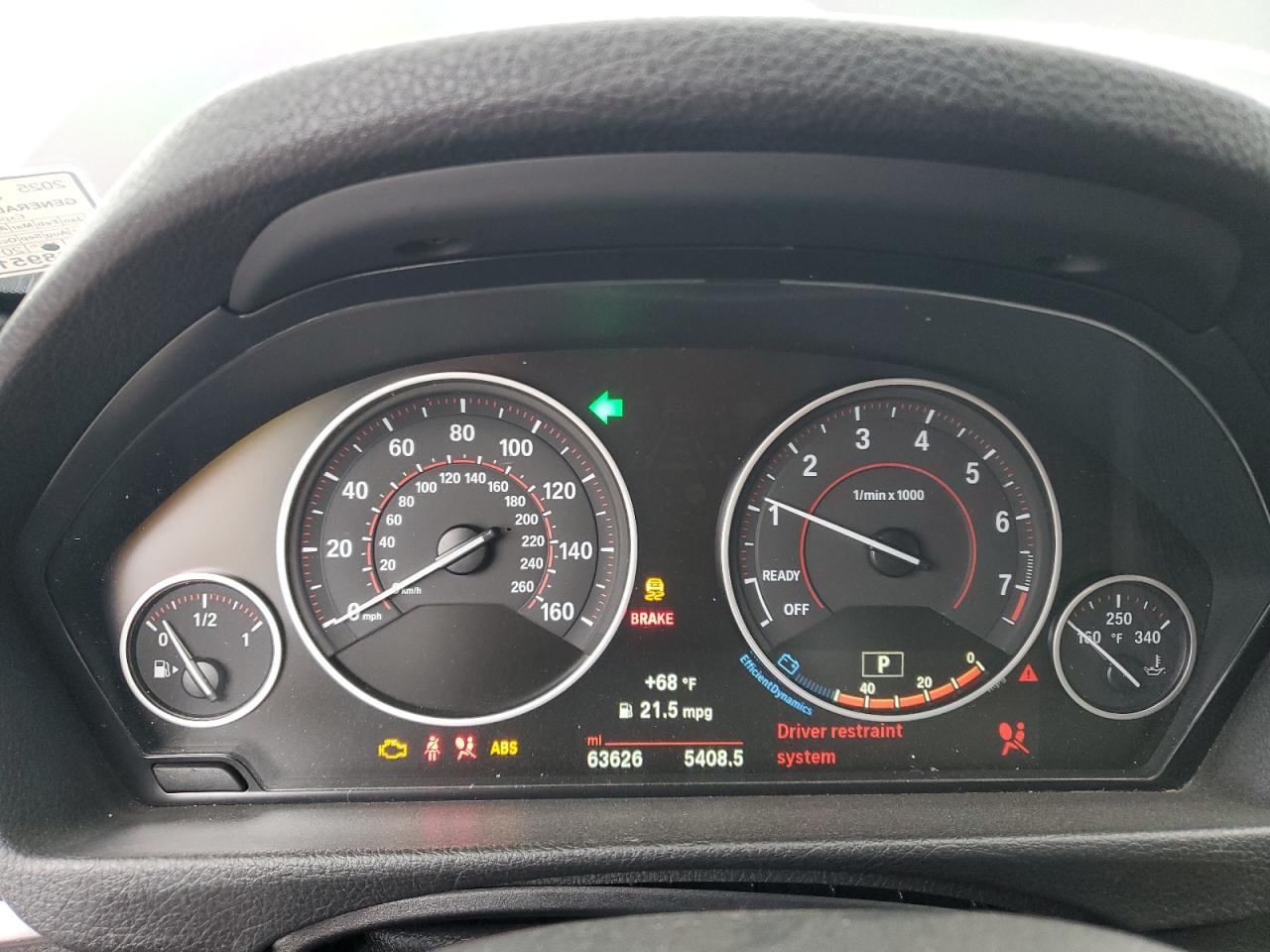 2017 BMW 330 Xi VIN: WBA8D9G39HNU64170 Lot: 68777435