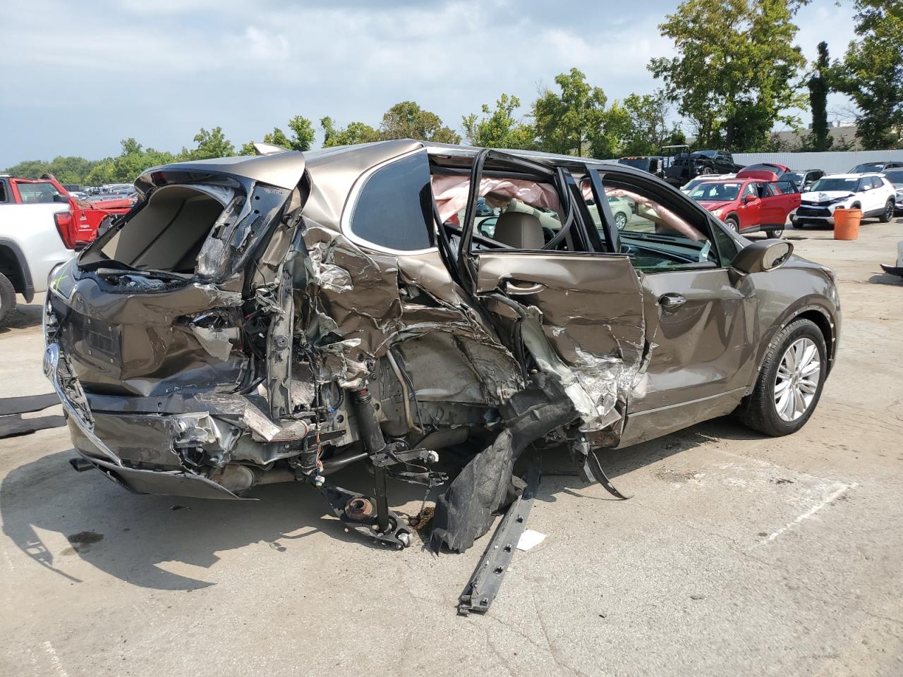 2017 Buick Envision Preferred LRBFXASAXHD023919 photo #4