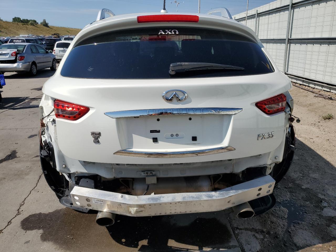 2012 Infiniti Fx35 VIN: JN8AS1MW9CM154503 Lot: 67285405