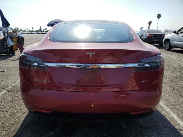  TESLA MODEL S 2018 Red