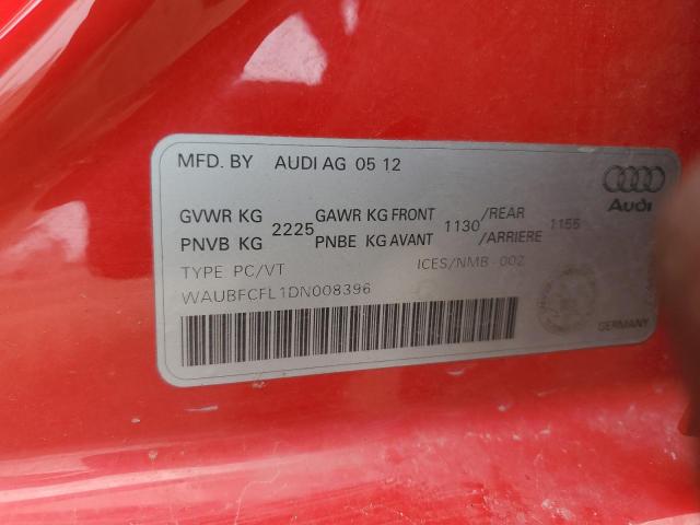 2013 AUDI A4 PREMIUM  