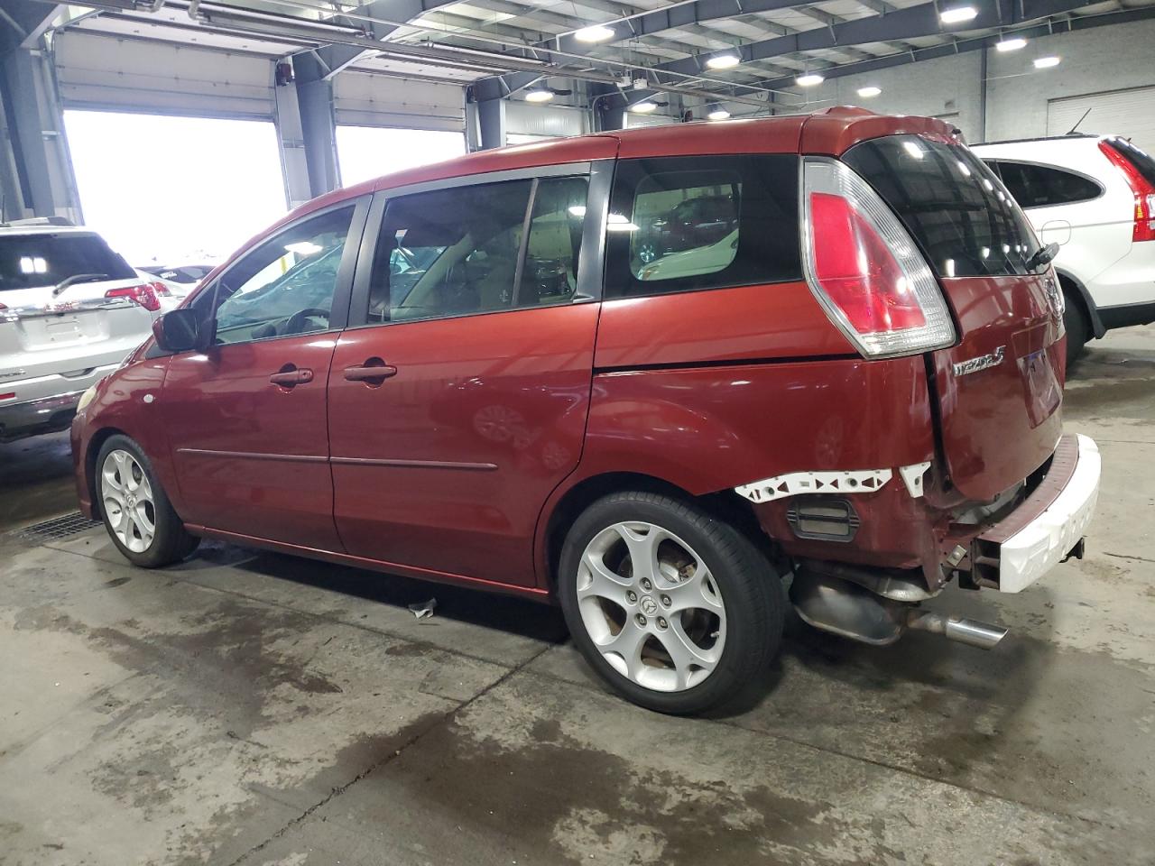 2009 Mazda 5 brown null gas JM1CR293390343393 photo #3