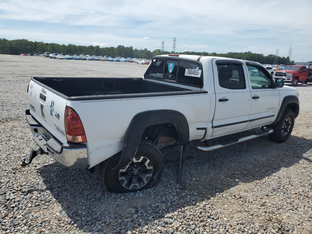 2008 Toyota Tacoma Double Cab Prerunner Long Bed white null gas 5TEKU72N58Z507048 photo #4