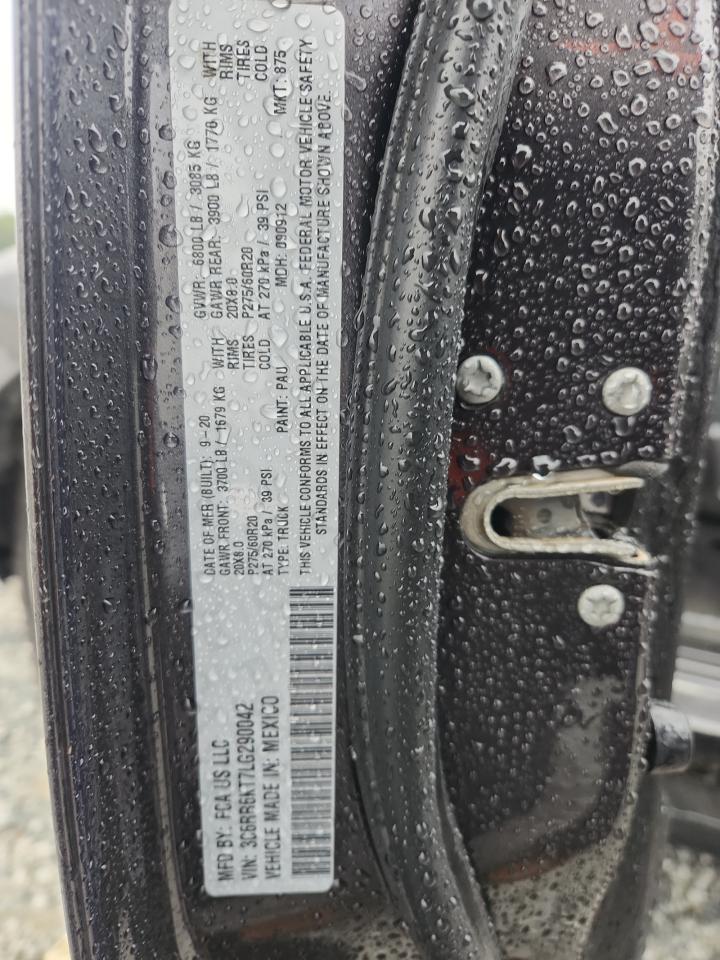 3C6RR6KT7LG290042 2020 Ram 1500 Classic Tradesman